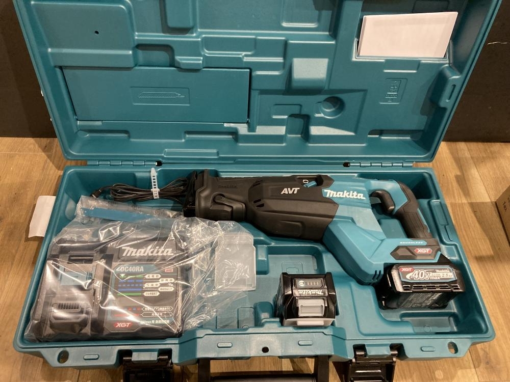 018* unused goods * prompt decision price * Makita makita 40Vmax rechargeable reciprocating engine so-JR002GRDX