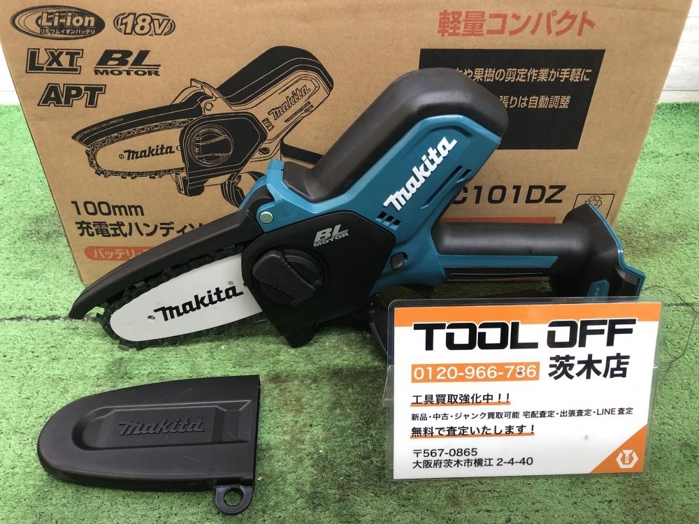 015●未使用品・即決価格●マキタ 100mm充電式ハンディソー MUC101DZ