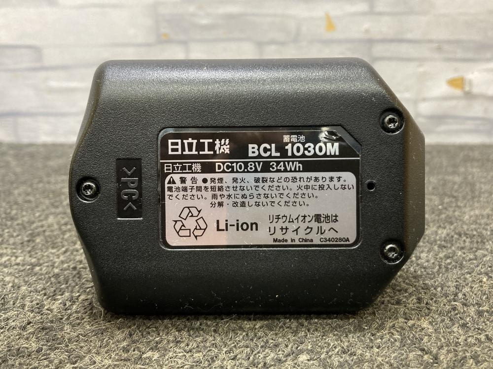 013♪おすすめ商品♪日立工機 HITACHI 残量表示付蓄電池 BCL1030M 10.8V3.0Ahリチウムイオンバッテリー_画像7