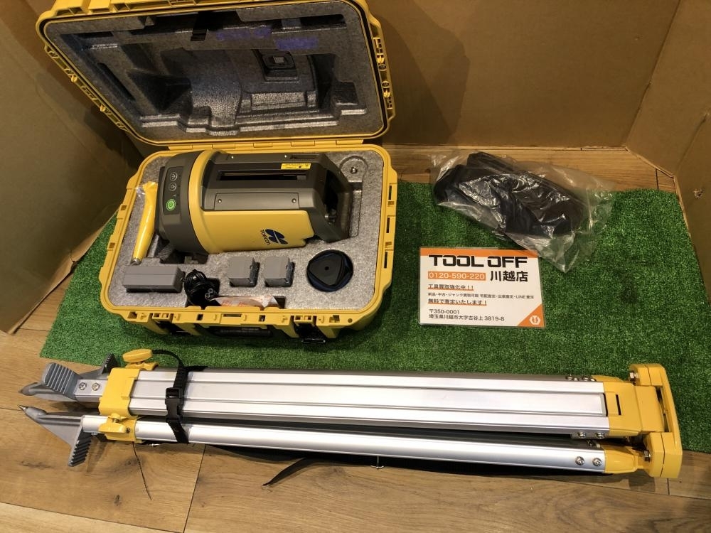 001♪未使用品♪TOPCON トプコン トータルステーション 杭ナビ レイアウトナビゲーター LN-150 ※myzox製三脚付きの画像1