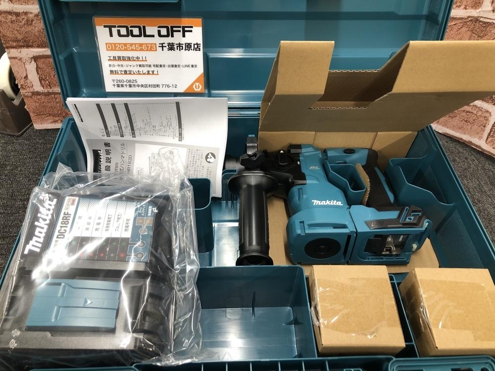 017◇未使用品・即決価格◇マキタ makita 18mm充電式ハンマドリル HR183DRGX ②_画像1