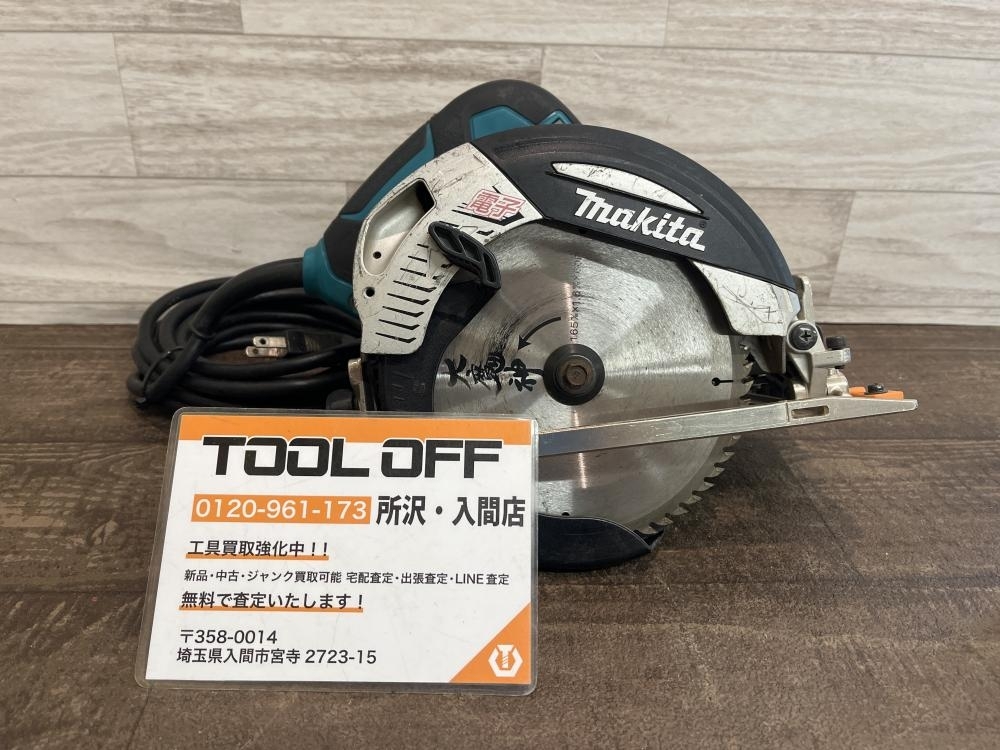 009▼おすすめ商品▼マキタ makita 165mm電子造作用精密マルノコ 5710C 動作OK_画像1