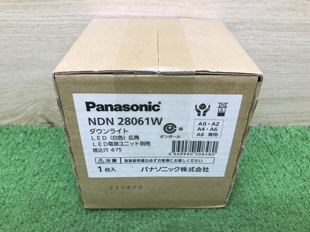 012◆未使用品◆Panasonic LEDダウンライト NDN28061W_画像2