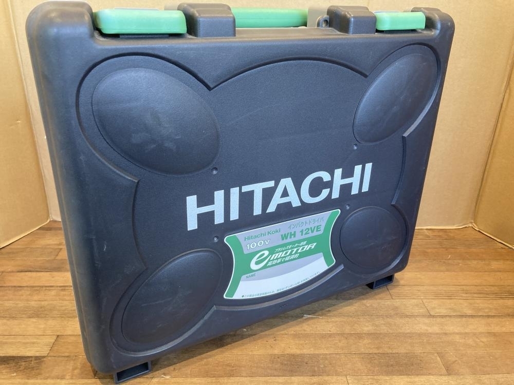 020♪未使用品♪日立工機　HITACHI インパクトドライバ WH12VE　SC　*長期保管品の為傷汚れ有_画像5