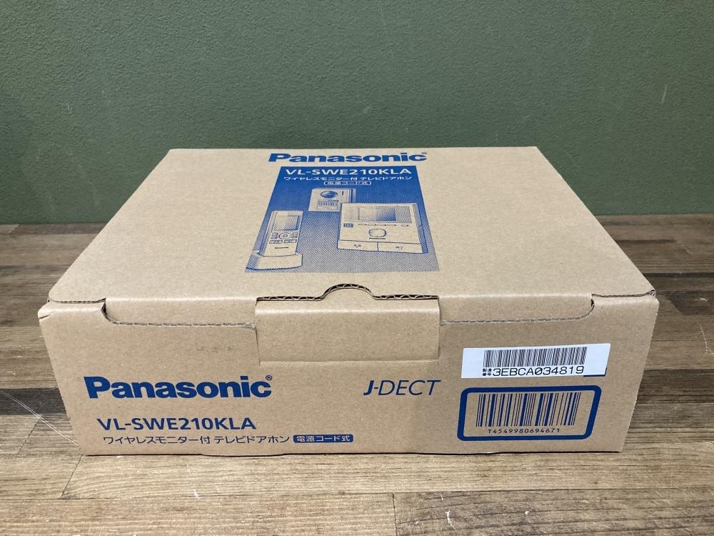 020♪未使用品・即決価格♪パナソニック　Panasonic テレビドアホン　どこでもドアホン VL-SWE210KLA　開封・保管品_画像7