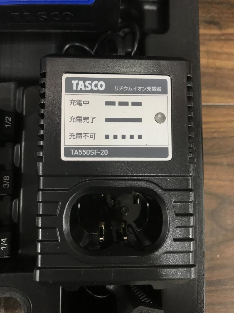 006□未使用品□TASCO 電動フレアツール TA550SF 長期保管品_画像6