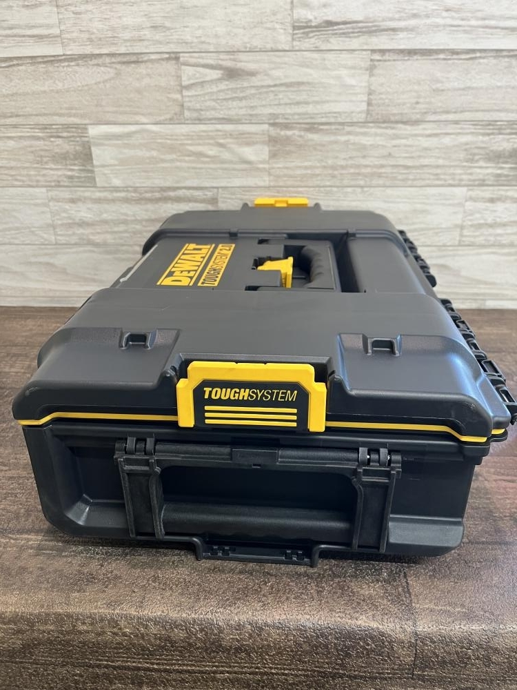 009▼未使用品▼デウォルト DEWALT 工具箱 収納ケース タフシステム2.0 Sサイズ DWST83293-1 55.5×37.5×18cm_画像2