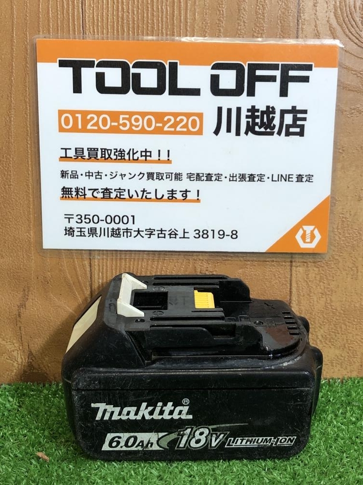 001♪おすすめ商品♪makita マキタ バッテリー BL1860B 充電75回_画像1