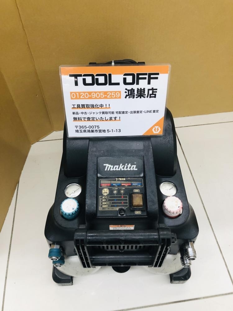 016■ジャンク品■マキタ makita エアコンプレッサー AC460XL 計器不能。エア漏れ有。 店頭引取歓迎・店頭購入可能　※条件有_画像1