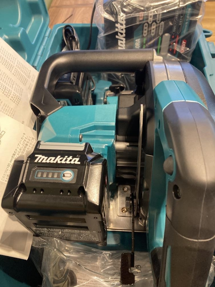 021■未使用品■マキタ makita 185mm充電式チップソーカッタ CS001GRMX 保管品_画像2