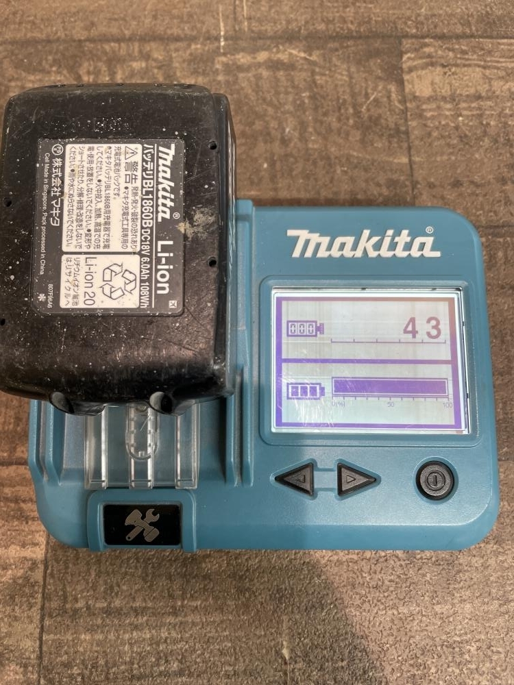 009▼おすすめ商品▼マキタ makita バッテリー 43回充電 過負荷率5% 漏電率5% 純正品 BL1860B 動作OK 急速充電対応_画像6