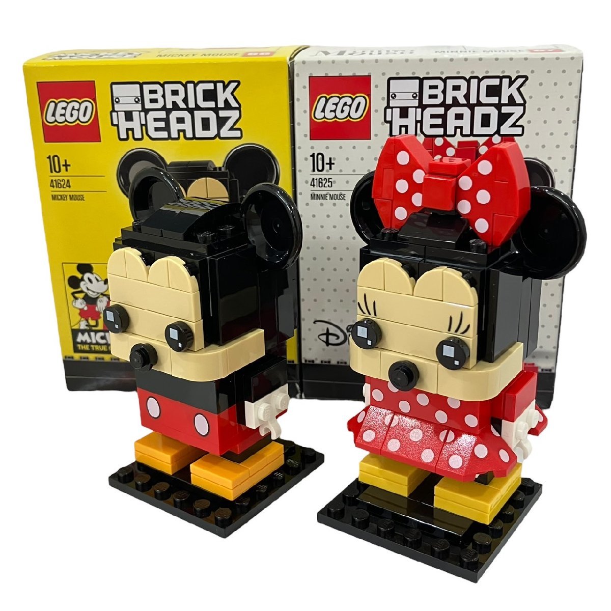 LEGO BRICK HEADZ Disney MICKYMOUSW ミッキー MinnieMouse ミニー 41624 61625_画像1