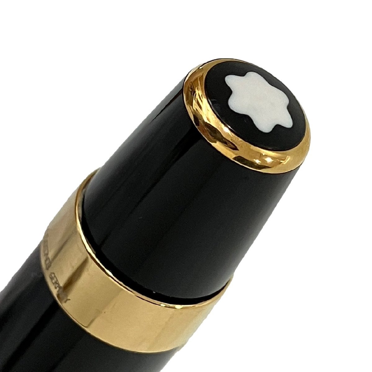 MONTBLANC モンブラン ボエム ボールペン シャープペン 2本セット ツイスト式 黒xゴールドカラー_画像9