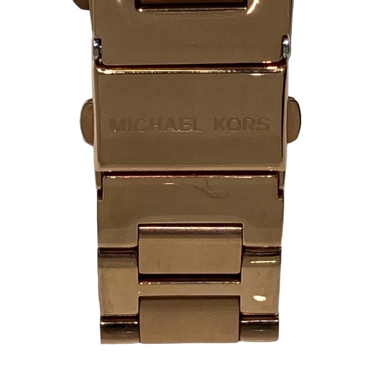 Michael Kors マイケルコース 腕時計 ストーンベゼル クロノ PG_画像6