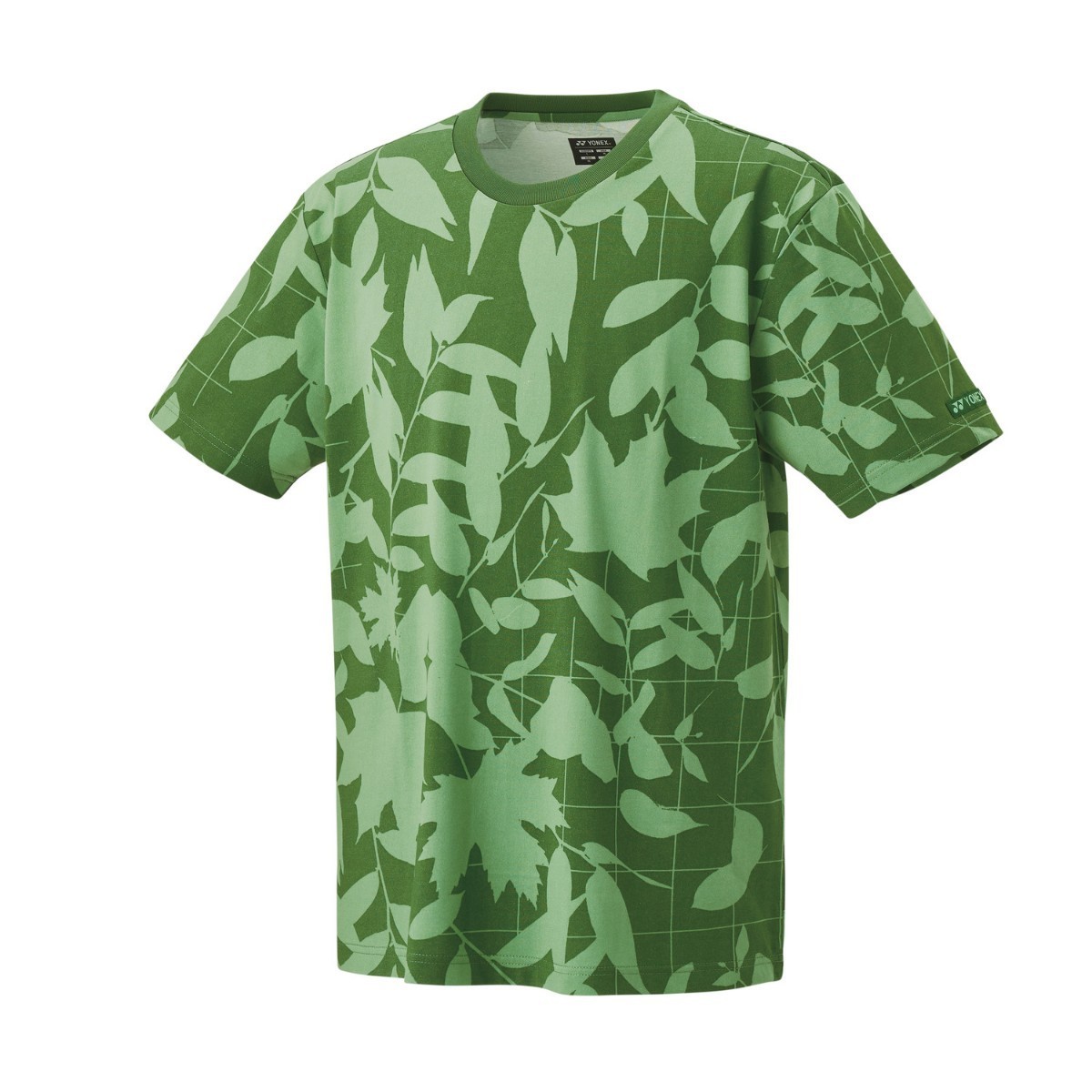 [16703NY(268)M]YONEX( Yonex ) T-shirt size M olive green new goods unused tag attaching badminton 2024 accepting an order . limitation suspension tenabru