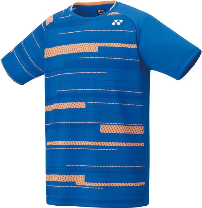 [10472(786)L]YONEX( Yonex ) Uni game shirt blast blue size L new goods unused tag attaching badminton tennis 2023 model 