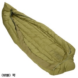  America армия сброшенный товар s Lee булавка g сумка M-1949 TYPE1 зимний спальный мешок перья хаки [ с дефектом ] вооруженные силы США сброшенный товар US
