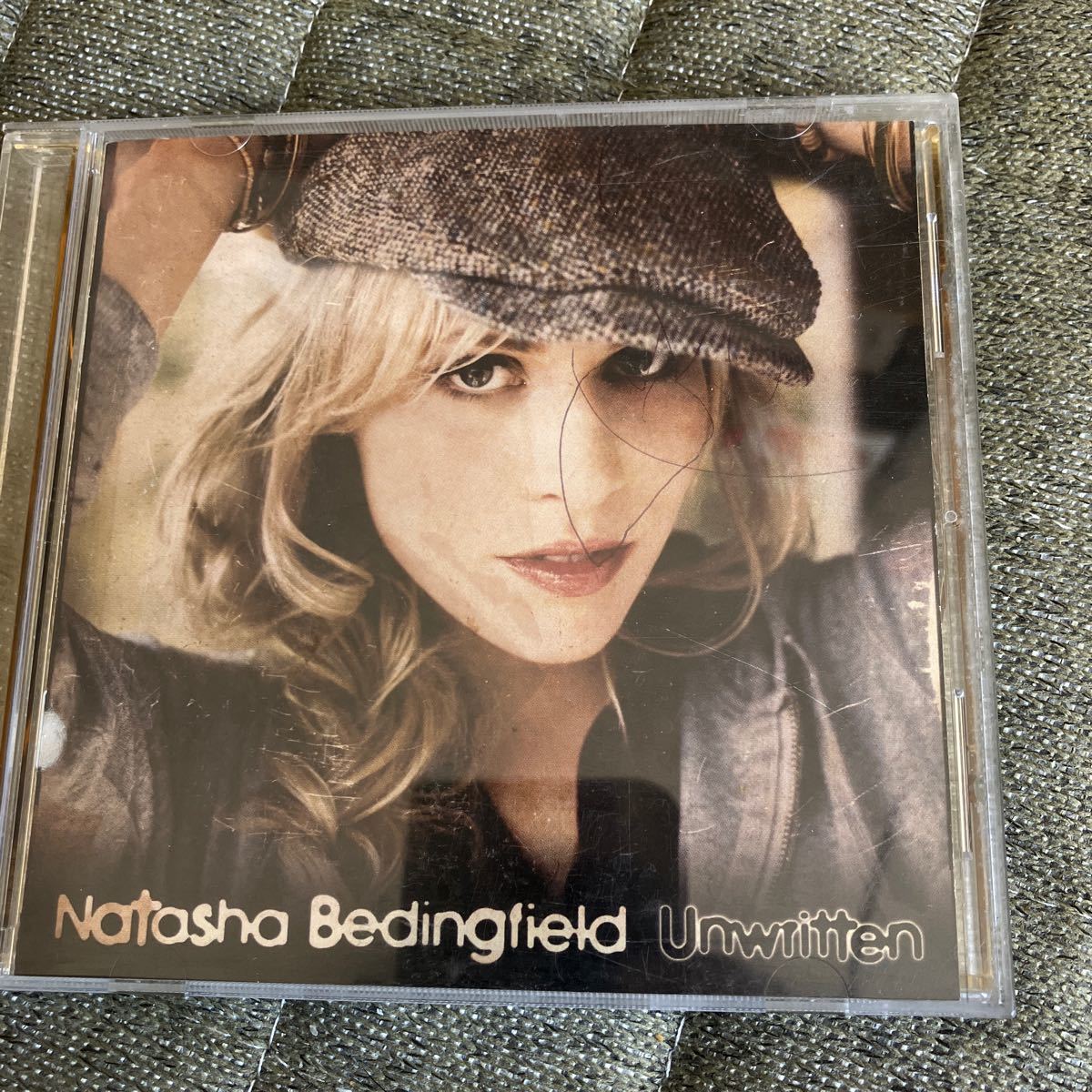 Natasha Bedingfield -／Unwritten 歌詞カード裏　落書きあり_画像1