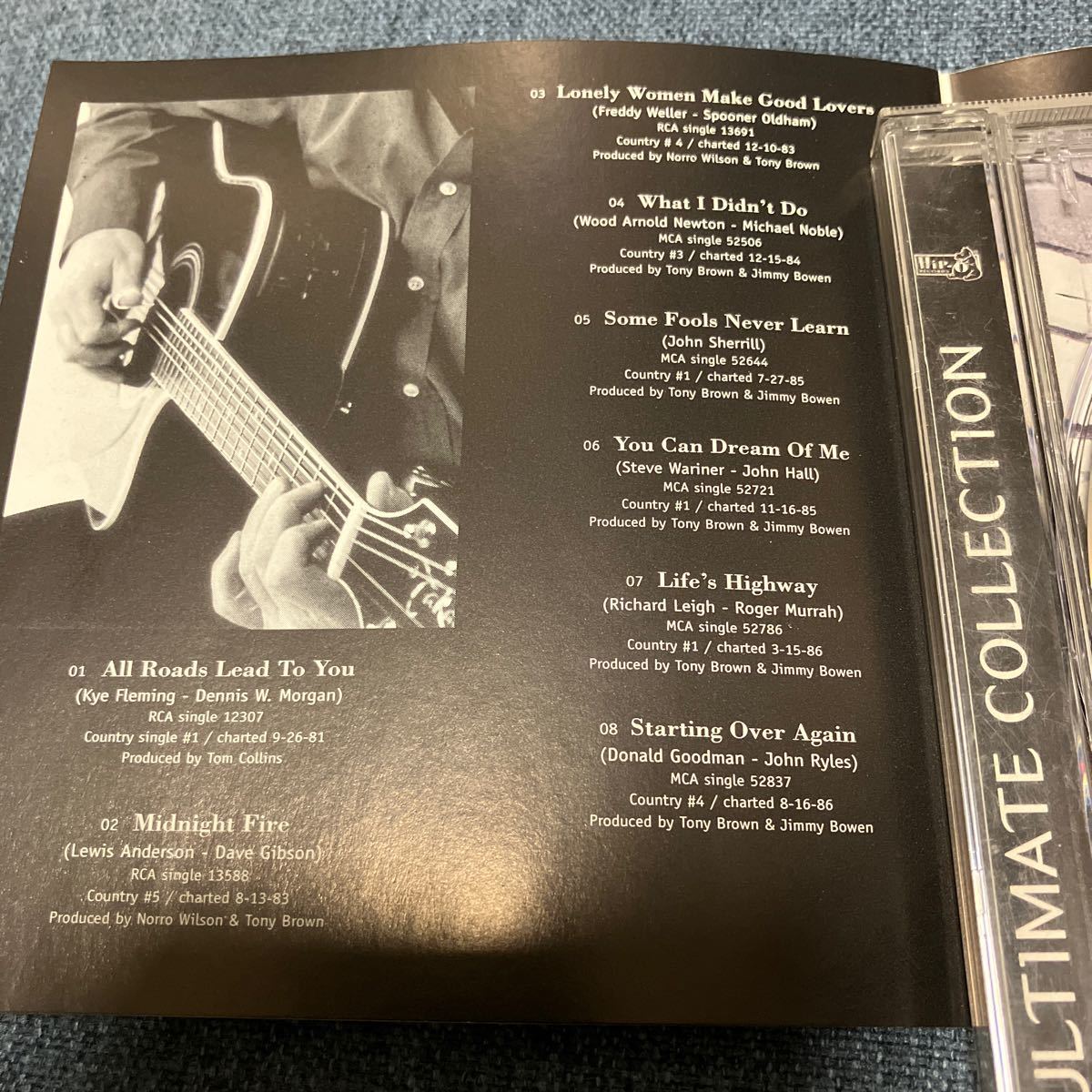 STEVE WARINER／ULTIMATE Collection 1曲duetニコレットラーソン　楽曲提供JOHN HALL GAY CLARK WENDY WALDMAN BILL LABOUNTY AORっぽい_画像2