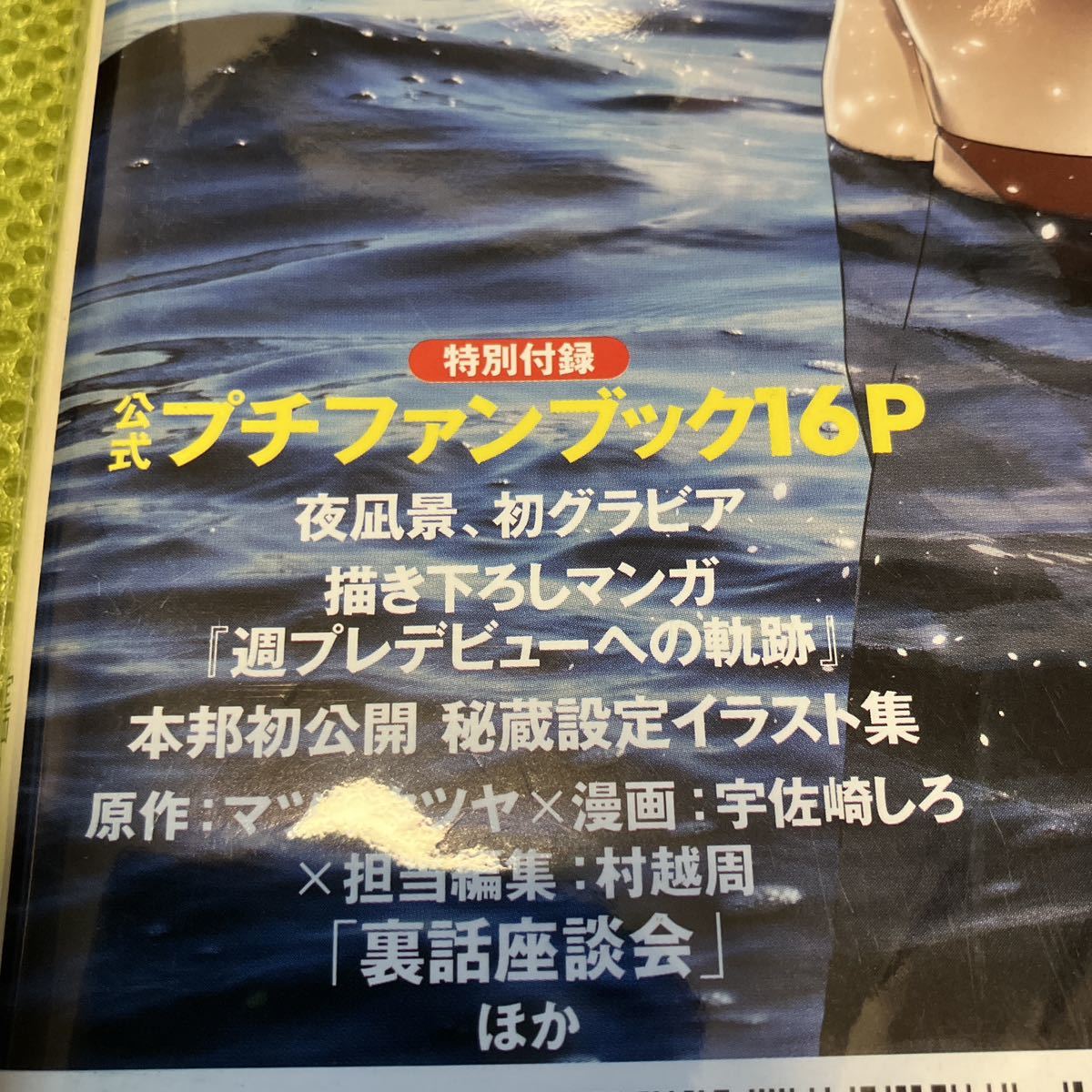 週刊プレイボーイ19年no.7 アクタージュ ファンブック16P 橋本環奈 あの 青山ひかるX犬童美乃梨X橋本梨菜 はちや晏海 今田美桜 上村ひなの_画像3