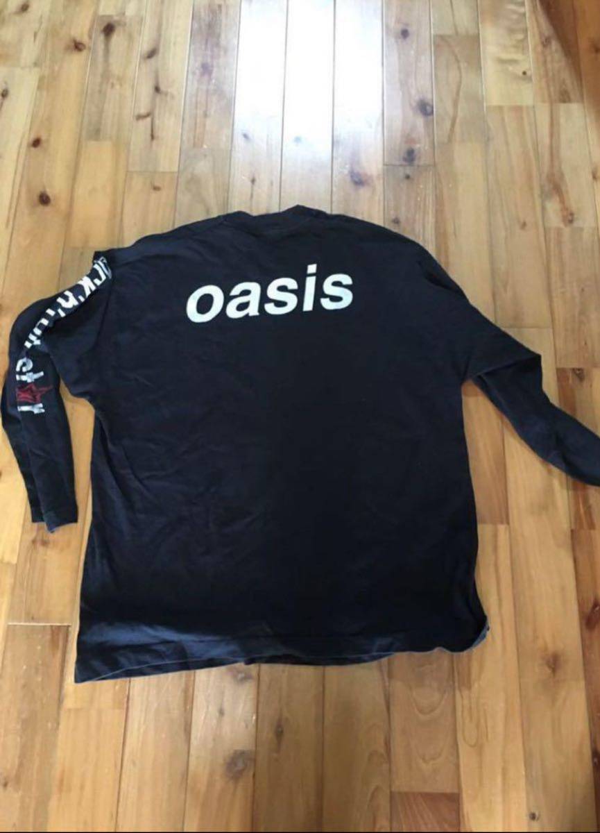 vintage 90s 1st アルバム　oasis tシャツ　オアシス　_画像2