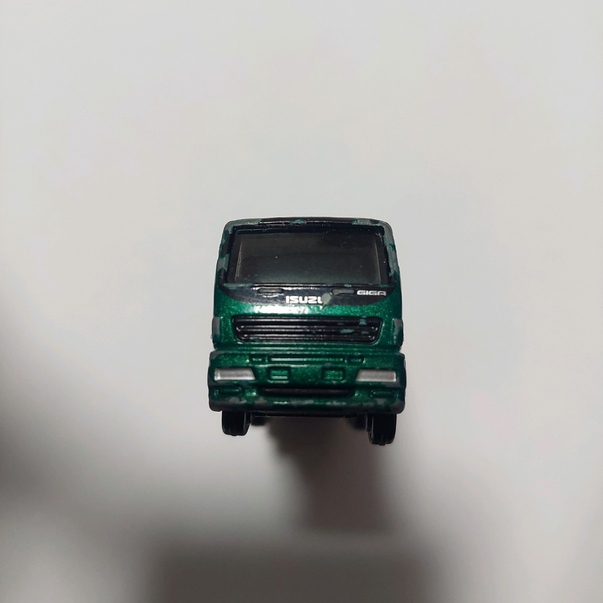 トミカ いすゞ ギガ ダンプカー 緑_画像4