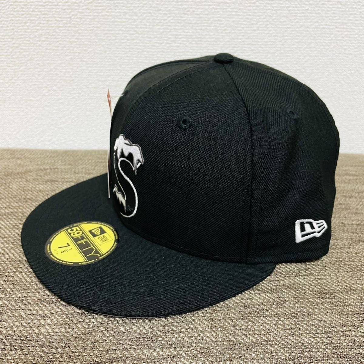 新品 Supreme S Logo New Era Cap Black 58.7cm 7 3/8 20aw 2020年 ブラック エスロゴ Sロゴ ニューエラ キャップ 新品未使用 タグ付き Icy_画像2