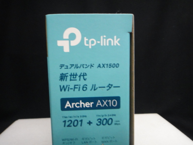 ●未使用 tp-link デュアルバンド AX1500 Wi-Fi6 ルーター Archer AX10_画像10