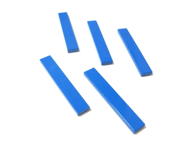 凸レゴ凸　%6636　1x6タイル（青）　5個_画像2