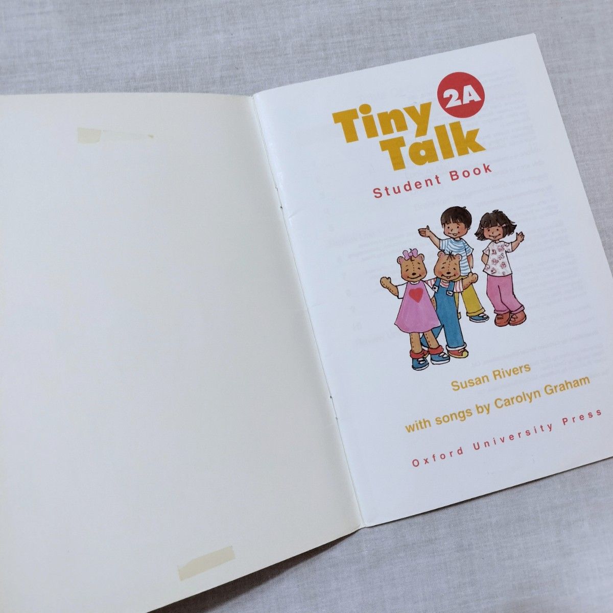 BO-02-1　Tiny Talk 2A Student Book OXFORD 子供英語教材 英会話 語学 児童