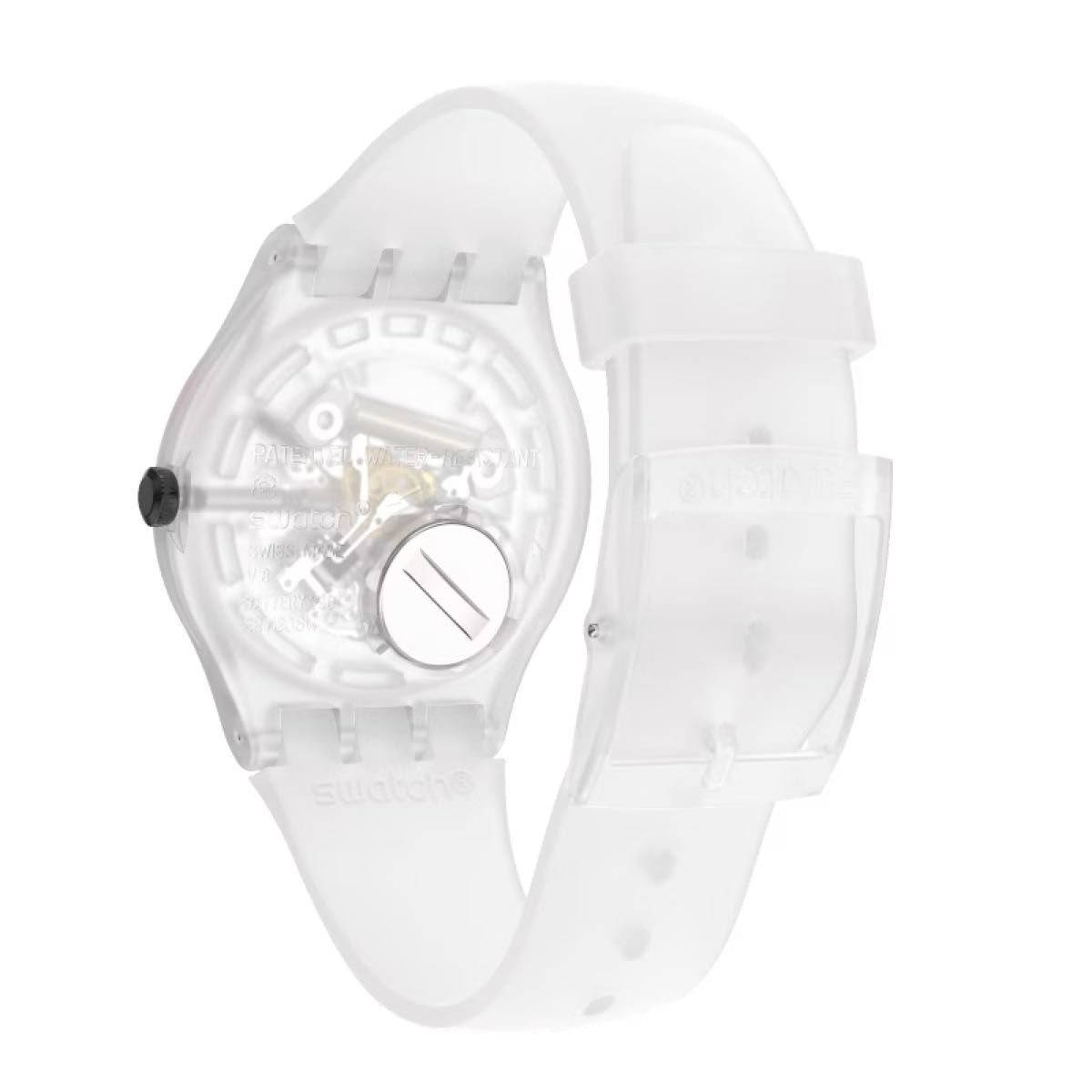 【新品】swatch 172 SNOW BLUR スウォッチ （スイスで購入）スウォッチ　レディース　ユニセックス 腕時計