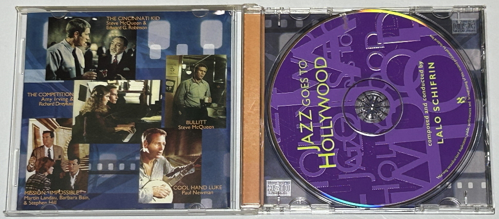 暴力脱獄、シンシナティキッド他【ラロ・シフリン　JAZZ GOES TO HOLLYWOOD】CD_画像2