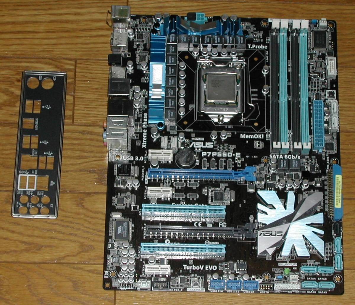 i7 870付き　ASUS　P7P55D-E LGA1156_画像1