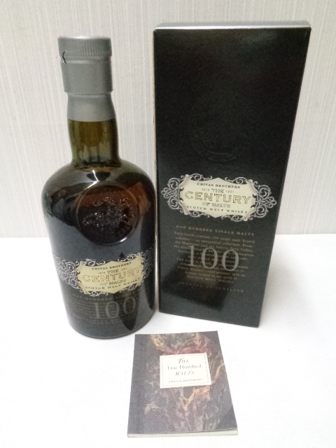 【未開栓】 CHIVAS BROTHERS THE CENTURY OF MALTS 100 シーバス ブラザーズ センチュリー オブ モルツ 100 750ml 箱入り_画像1