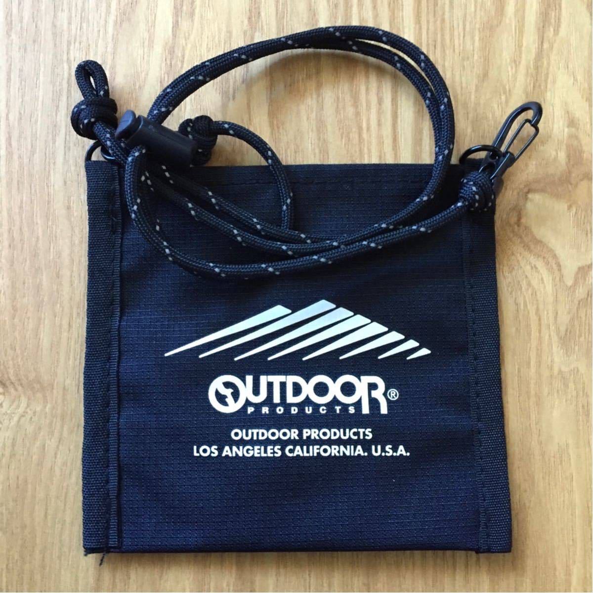  unused OUTDOOR PRODUCTS Neck Pouch Outdoor Products neck pouch shoulder bag USA America Los Angeles outdoor brand 