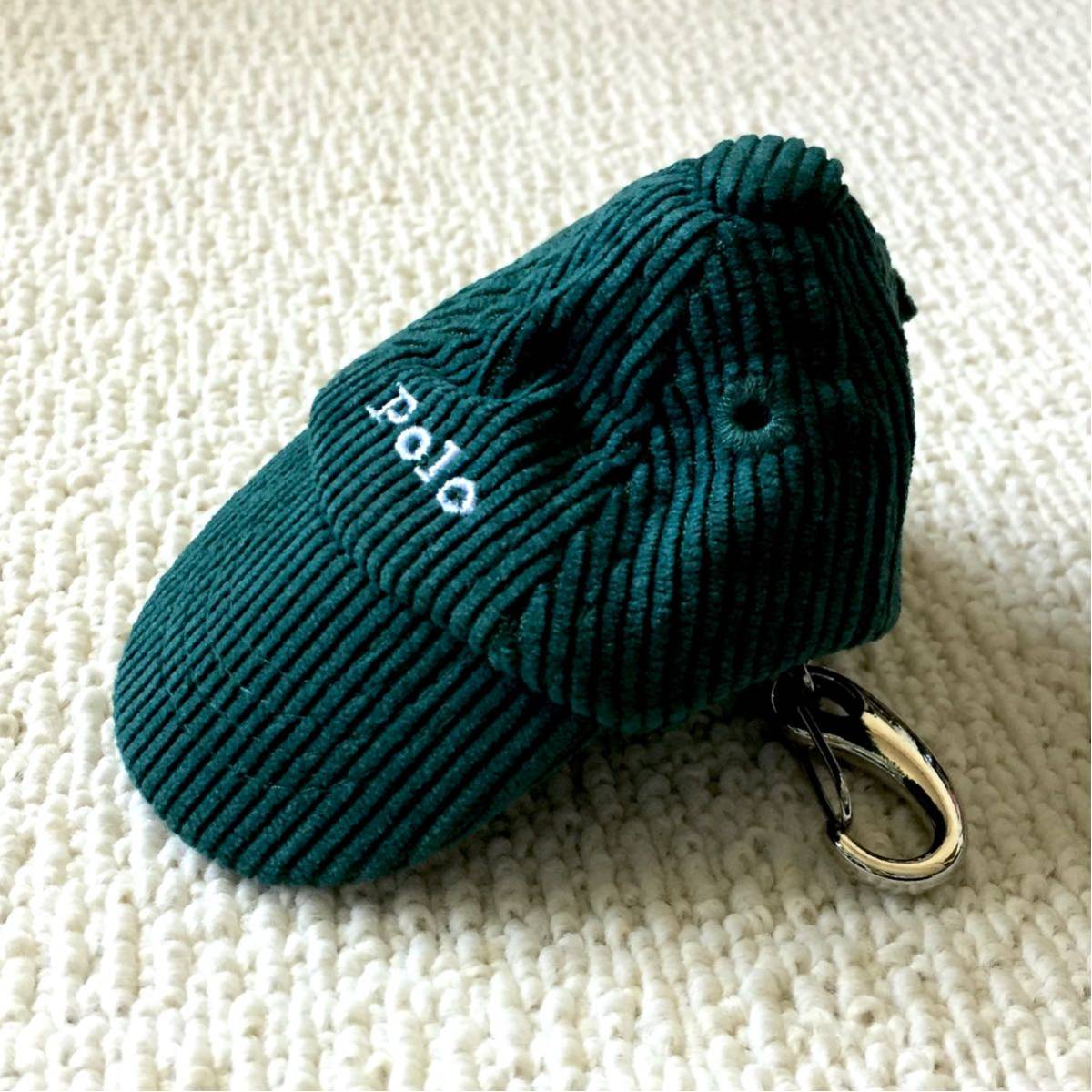 新品同様 POLO Ralph Lauren Cap type Keyholder ポラルフローレン キャップ型キーホルダー 英国 イギリス アメトラ アイビーファッションの画像1