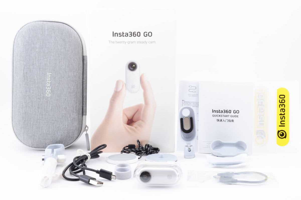 Insta360 GO (箱・ケース付き）インスタ360　ウェアラブルカメラ　ドローン　576_画像1