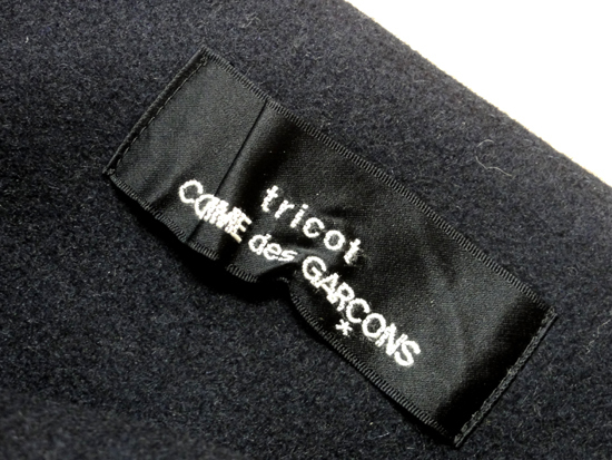 tricot COMME des GARCONS wool long skirt navy S size Garcon to coil skirt TS-04028S Sapporo city Chuo-ku 