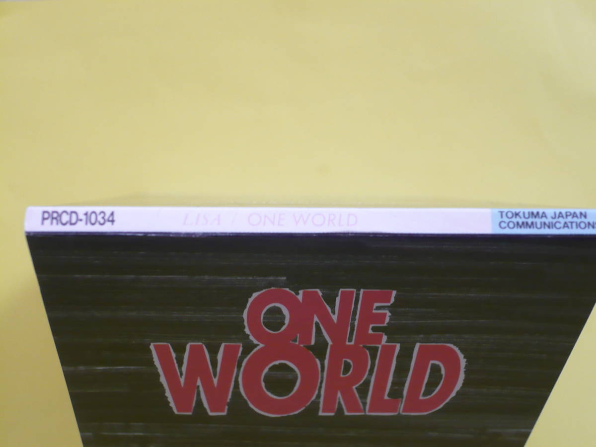 中古 CD LISA (m-flo) ONE WORLD PRCD-1034 8cmシングル　廃盤_画像5