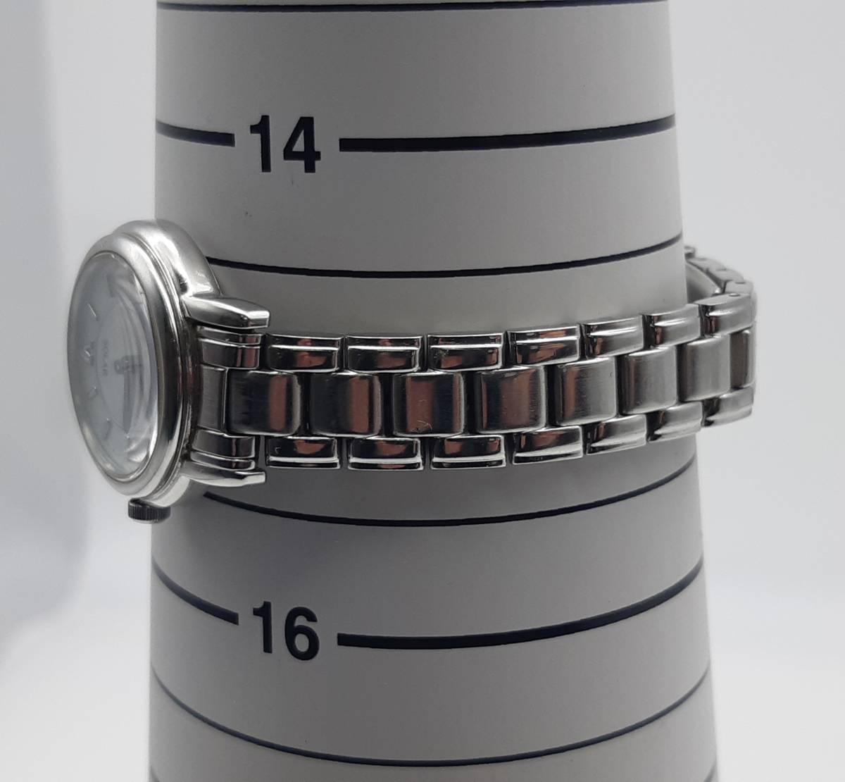 SEIKO セイコー V110-0AC0 ソーラー レディース腕時計 シェル文字盤　5976_画像9
