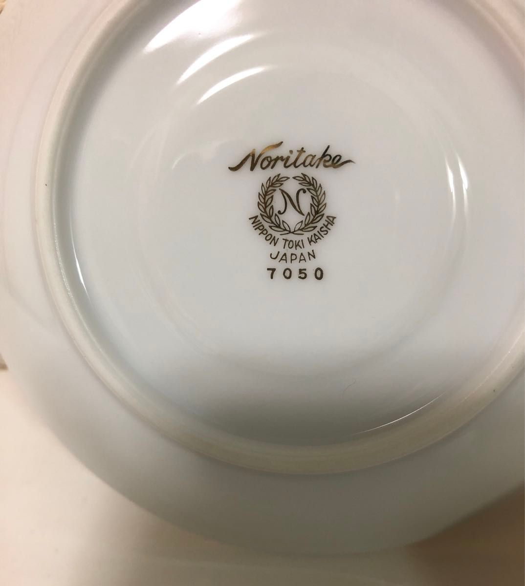 Noritake 7050 デミタスコーヒーカップ&ソーサー６客