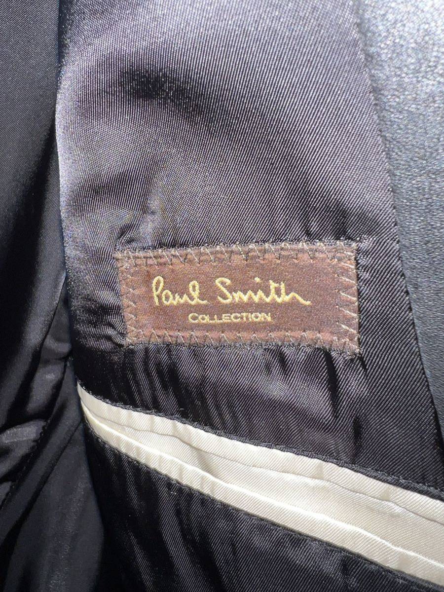 ポールスミス　コレクション　レザーテーラードジャケット　羊革　サイズM_画像4