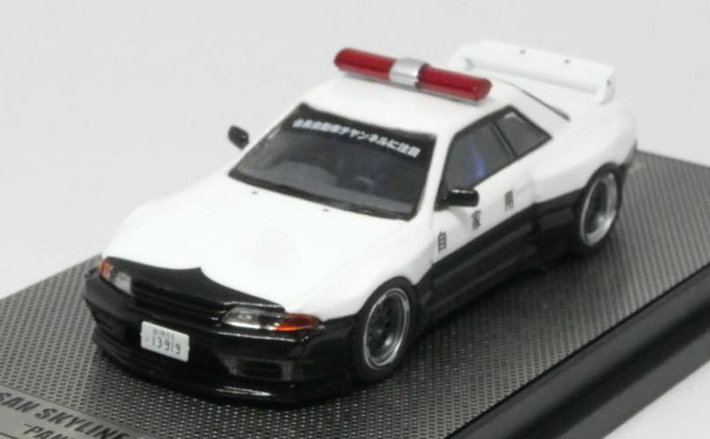 1/64 INNO スカイライン GT-R (R32) パンデム ドリフト`PANDEM ROCKET BUNNY` Japan Police Livery Drift Car_※イメージ画像