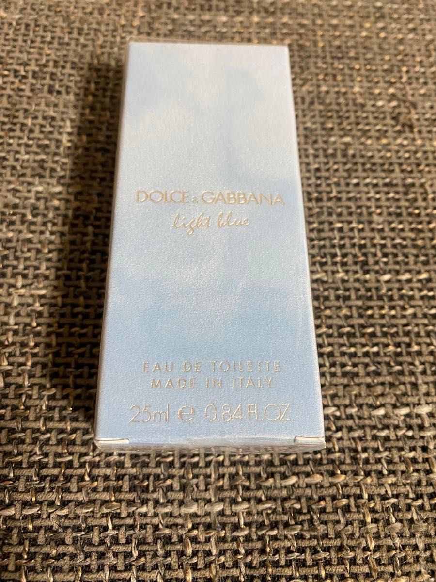 DOLCE＆GABBANA ドルガバ  香水   ライトブルー  25ml  新品未開封  オードトワレ   ドルチェ＆ガッバーナ