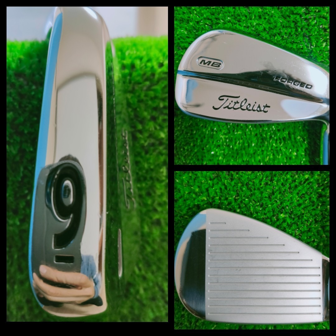 【送料無料】訳あり！TITLEIST MB710 タイトリスト710MB 3-P 8本。DGS300 ダイナミックゴールドS300 (I103) _画像9