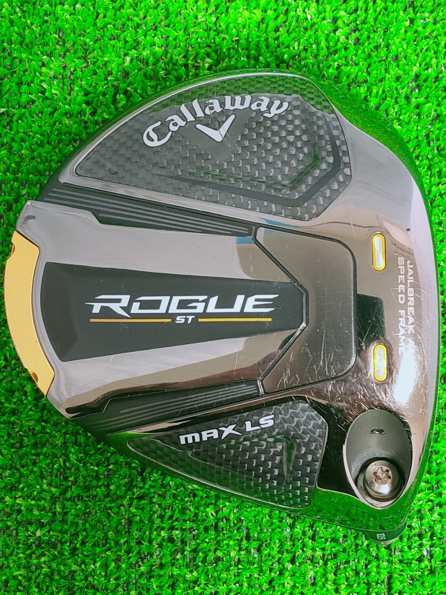 【送料無料】Callaway キャロウェイ ROGUE ST MAX LS ローグST マックスLS 10.5° 10.5度 ヘッド単品。カバー付（DH470）_画像1