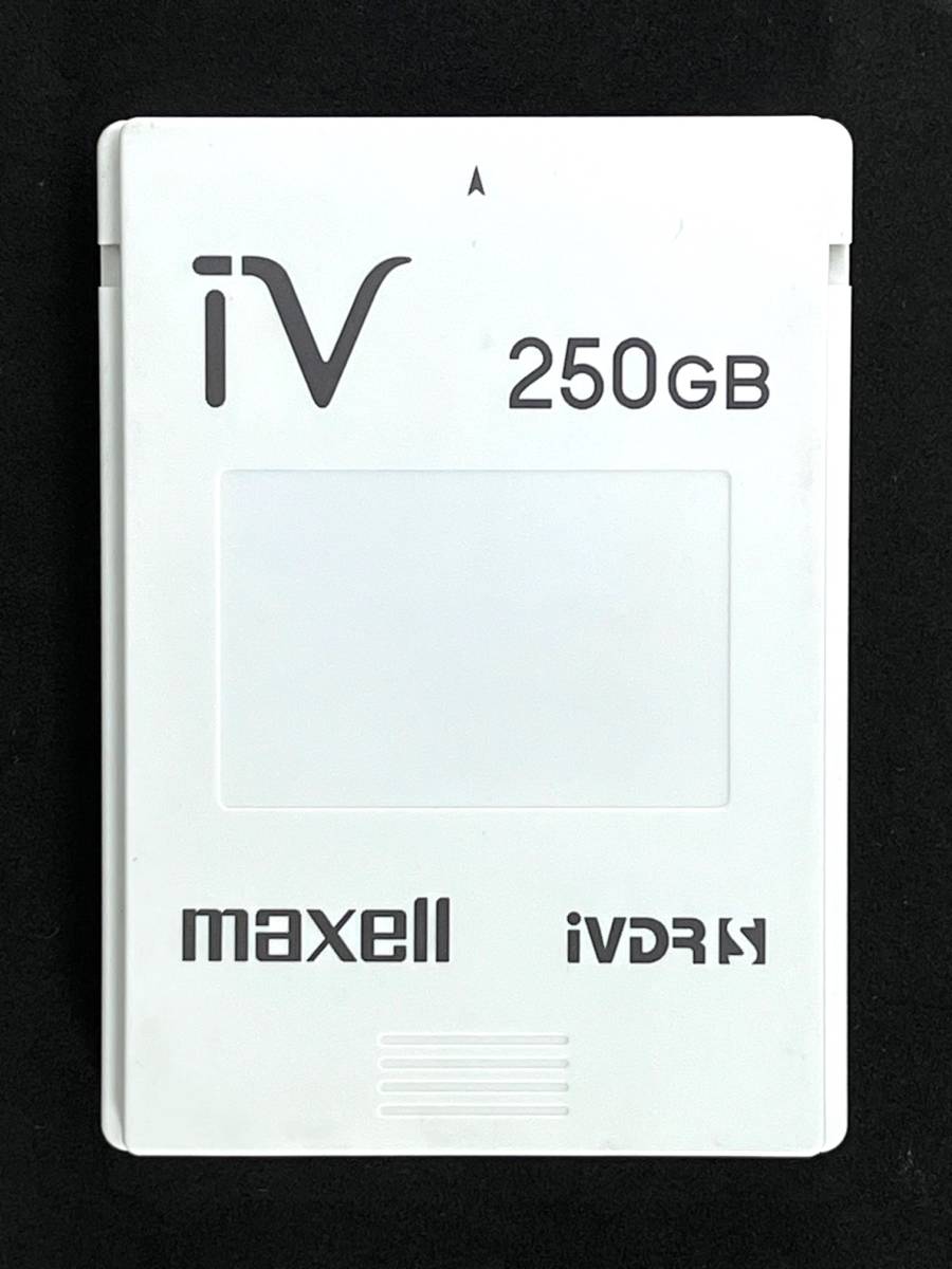 ★送料無料★動作品　iVDR-S カセットハードディスク　250GB　ホワイト　マクセル/maxell　アイヴィ　M-VDRS　Wooo対応　②