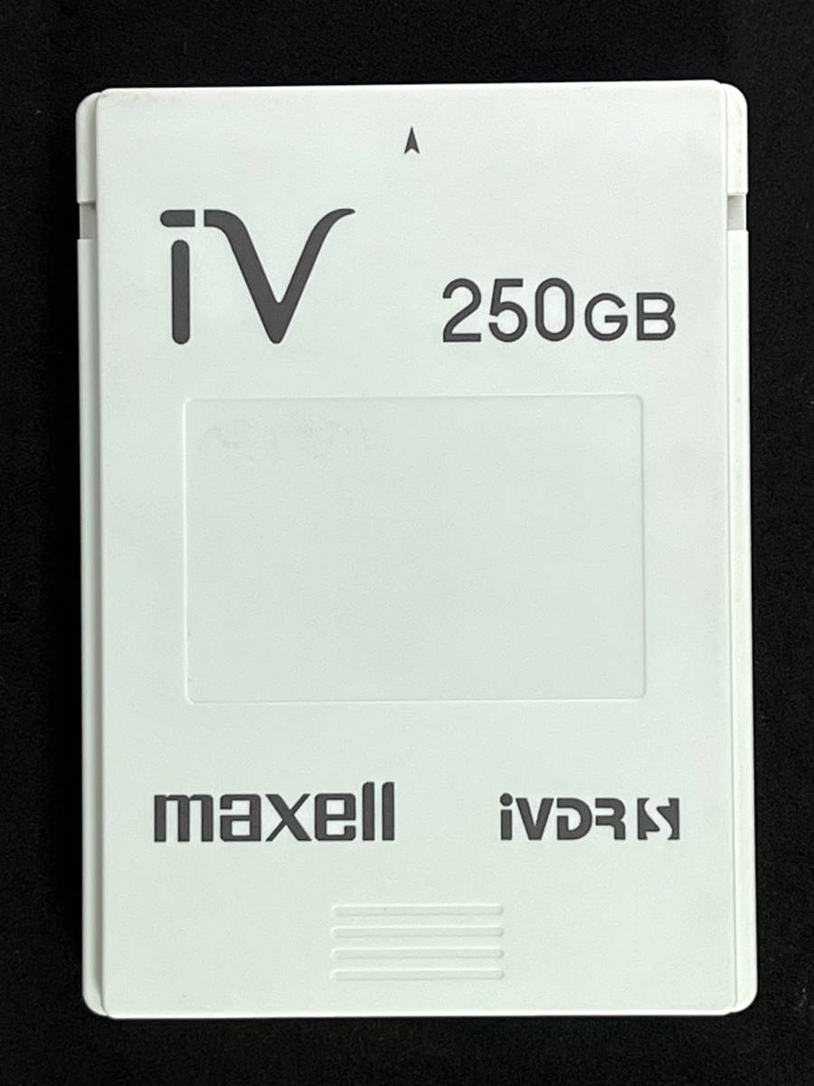 ★送料無料★動作品　iVDR-S カセットハードディスク　250GB　ホワイト　マクセル/maxell　アイヴィ　M-VDRS　Wooo対応　⑦