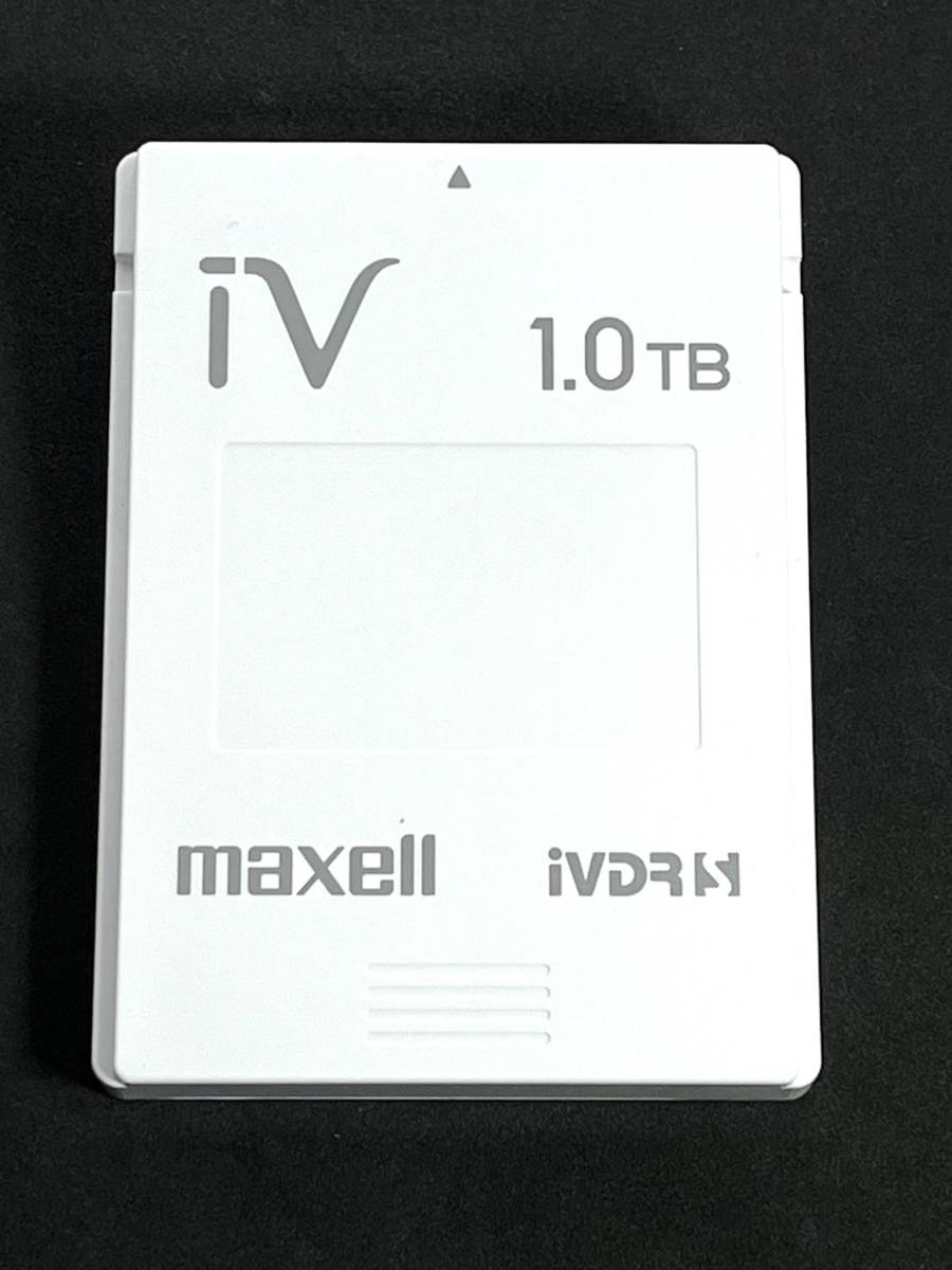 * бесплатная доставка * 1TB iVDR-S кассета жесткий диск mak cell /maxell белый 1TB HDD I vi рабочий товар M-VDRS IVDRS Wooo соответствует ①