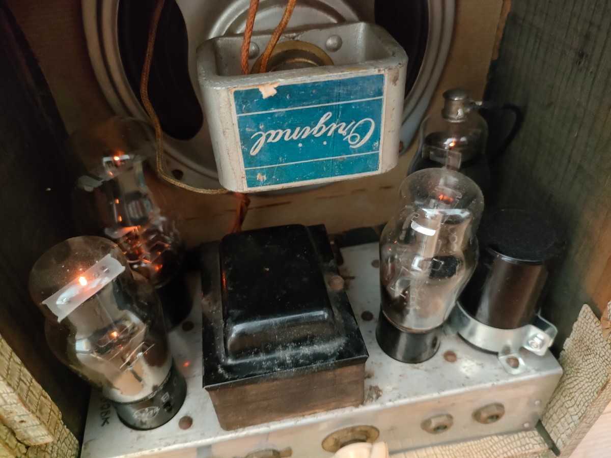 レア 40年代〜50年代 テスコ ギター アンプ TEISCO アンプ 真空管 1940-1950 Guitar Amp_画像4